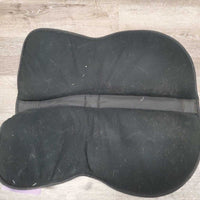 Memory Foam Dressage Half Pad *vgc, dirt mnr hair, rubs, faded
