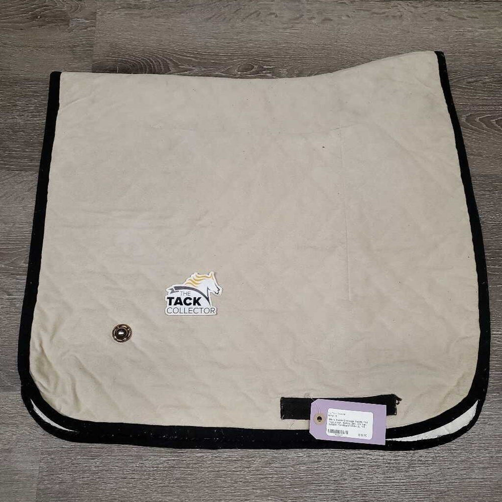 Micro Suede Dressage Saddle Pad *vgc, clean, clumpy, pills, mnr hair, threads