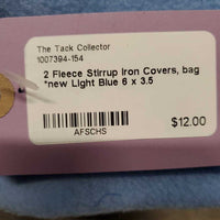 2 Fleece Stirrup Iron Covers, bag *new
