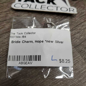 Bridle Charm, Hope *new