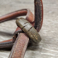 Rsd Martingale, Stopper *gc, clean, cracking stopper, chewed, dirty seams, rubs
