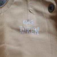 Pr Field Boots, zips *gc, clean & mnr dirt, film, slice, rubs & scratches, MISSING spur rest
