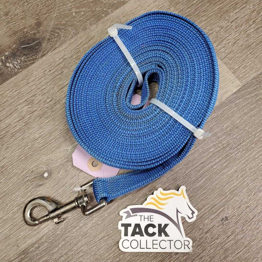 Nylon Web Lunge Line *gc, older, stains, rubs