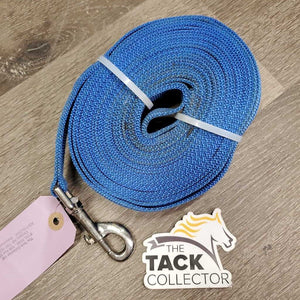 Nylon Web Lunge Line *gc, older, stains, rubs