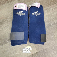 Closed Sport Boots, velcro *gc, older, weak velcro, clean, hairy, residue/stains, faded lining