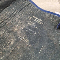 Closed Sport Boots, velcro *gc, older, weak velcro, clean, hairy, residue/stains, faded lining
