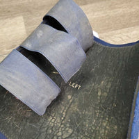 Closed Sport Boots, velcro *gc, older, weak velcro, clean, hairy, residue/stains, faded lining
