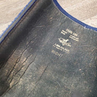 Closed Sport Boots, velcro *gc, older, replaced & weak velcro, clean, hairy, residue/stains