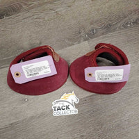 No Turn Soft Neoprene Bell Boots, velcro *gc, older, clean, edges: rip, holes & pills, hairy velcro
