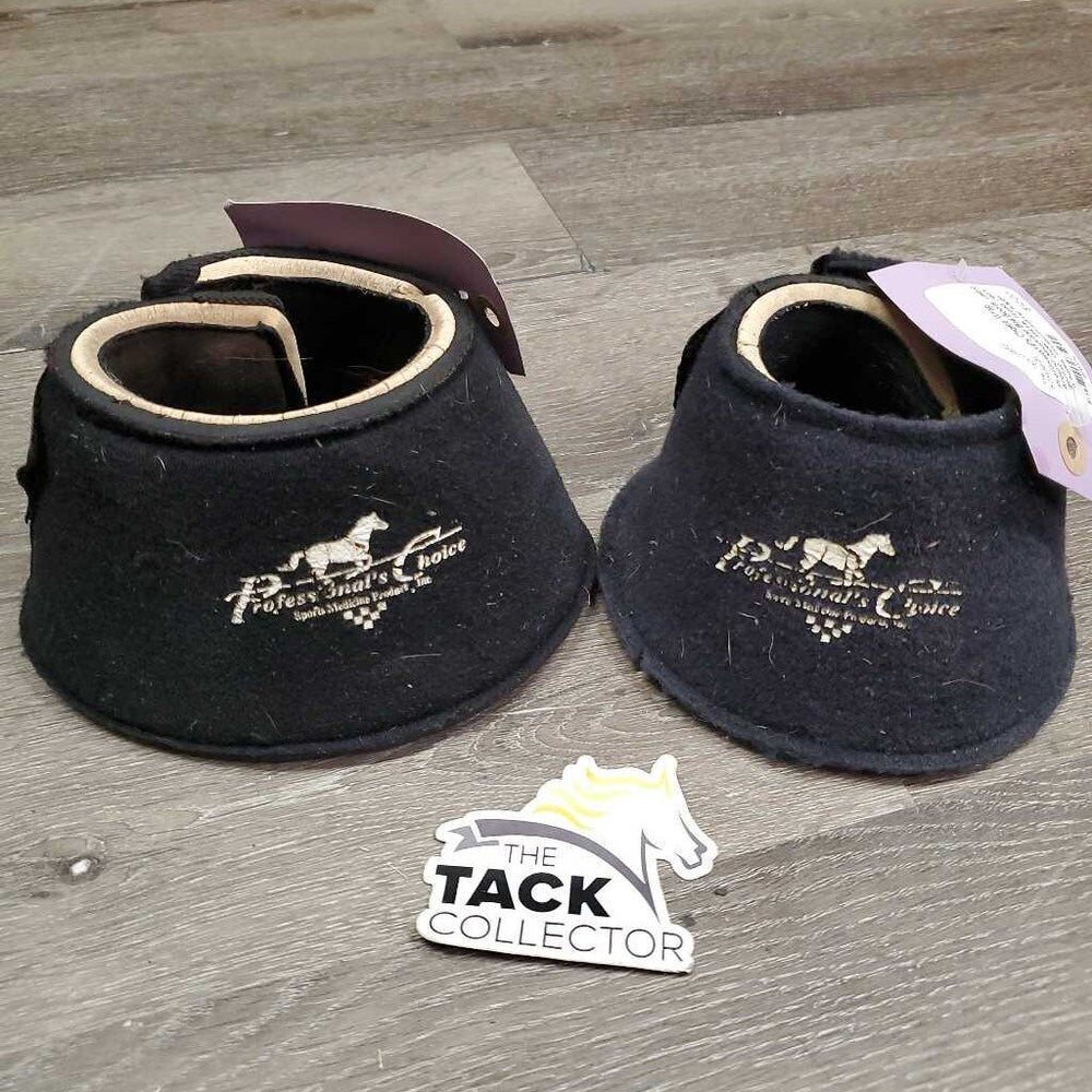 Wrap Around Neoprene Bell Boots, velcro *gc/fair, older, stains, faded, clean, sm holes, curled/cracking edges