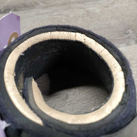 Wrap Around Neoprene Bell Boots, velcro *gc/fair, older, stains, faded, clean, sm holes, curled/cracking edges