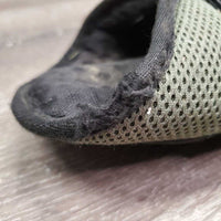 Closed Mesh Front & Hind Boots, velcro *gc/fair, clean, residue, loose lining, dirt, rubs & snags