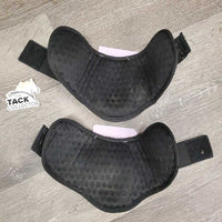 Closed Mesh Front & Hind Boots, velcro *gc/fair, clean, residue, loose lining, dirt, rubs & snags
