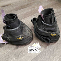 Pr Hoof Boots, 2 neoprene Easy Boot gaiters, mesh bag *like new, mnr dust
