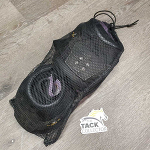 Pr Hoof Boots, 2 neoprene Easy Boot gaiters, mesh bag *like new, mnr dust