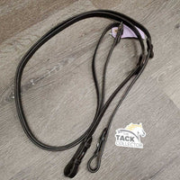 Thick Leather Plain Reins *vgc, clean, mnr scraped edges
