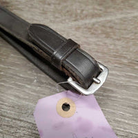 Thick Leather Plain Reins *vgc, clean, mnr scraped edges
