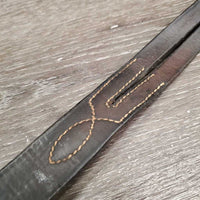 Running Martingale Attachment, snap *gc/fair, dry, stiff, rusty, trimmed/rivetted, xholes
