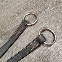 Running Martingale Attachment, snap *gc/fair, dry, stiff, rusty, trimmed/rivetted, xholes
