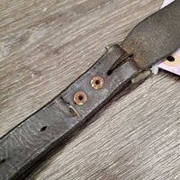 Running Martingale Attachment, snap *gc/fair, dry, stiff, rusty, trimmed/rivetted, xholes
