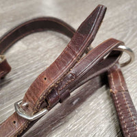 Rsd Narrow Breastplate, Running Martingale Attachment *gc, clean, cracked, rubs, unstitched end, dry, stiff
