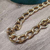 Hvy Double Nylon Web Lead Rope, 20" Nose Chain *xc, clean, mnr rubs & scratches
