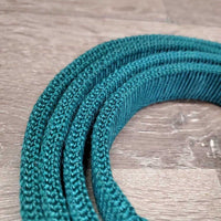 Hvy Double Nylon Web Lead Rope, 20" Nose Chain *xc, clean, mnr rubs & scratches
