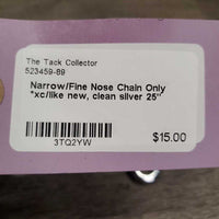 Narrow/Fine Nose Chain Only *xc/like new, clean
