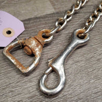 Nose Chain Only *fair, v.rusty, STUCK snap
