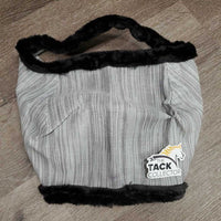 Hvy Mesh "Shimmer Weave" Fly Mask, 0 ears, box *like new/xc, v. mnr dirt
