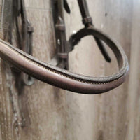 Soft Rsd Hunter Bridle, Braided Reins *vgc, dirty, rubs, dents
