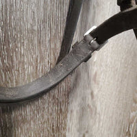 Soft Rsd Hunter Bridle, Braided Reins *vgc, dirty, rubs, dents