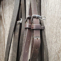 Soft Rsd Hunter Bridle, Braided Reins *vgc, dirty, rubs, dents
