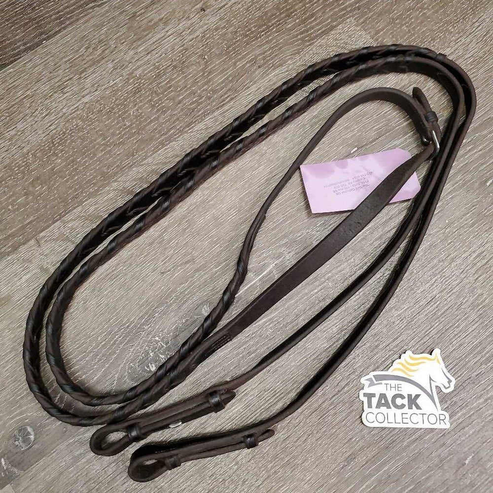 FS Rsd v.Soft Braided Reins *vgc/xc, clean, mnr residue