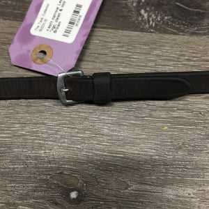 v.soft narrow Leather Curb Reins *vgc, clean & mnr dirt/residue