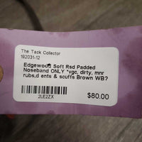 Soft Rsd Padded Noseband ONLY *vgc, dirty, mnr rubs,d ents & scuffs
