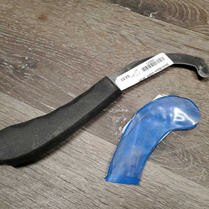 Bot Knife, Plastic Handle, Vinyl Cover *vgc, mnr dirt & stains