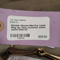 Med Hvy Loose Ring *gc, clean, scratches, stains, scuffs
