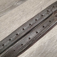 Pr Soft Lined Stirrup Leathers *gc/fair, clean, mnr stretched holes, torn/ripped section, unstitched edges
