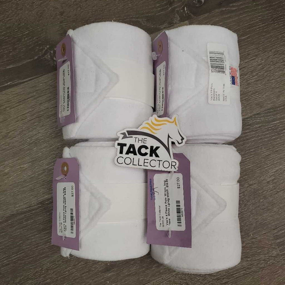 4 Fleece Polo Wraps, bag *new