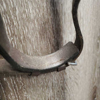 Rsd Leather Bridle, Braided Reins *vgc, v.stiff, clean, edges scrapes