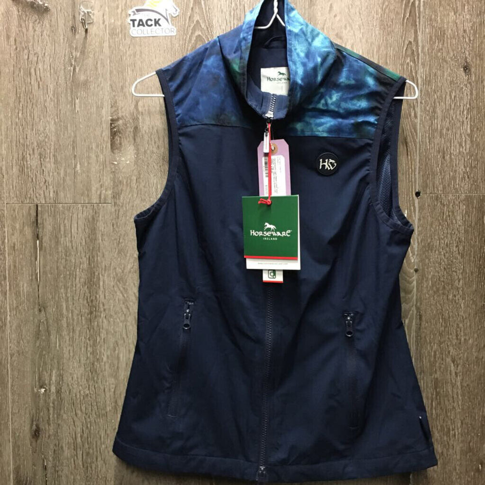 Light Mesh Lined Vest, Zipper, tag *new