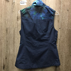 Light Mesh Lined Vest, Zipper, tag *new