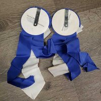 5 Show Ribbons *gc, crinkled, bent, mnr dirt, older, stains, threads
