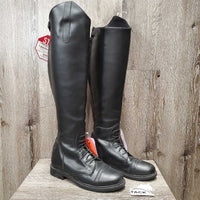Pr Field Boots, Zips *xc, clean, mnr scratches, scrapes, mnr dirt?residue, frayed inner lining edges