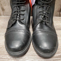Pr Field Boots, Zips *xc, clean, mnr scratches, scrapes, mnr dirt?residue, frayed inner lining edges
