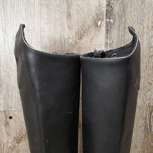 Pr Field Boots, Zips *xc, clean, mnr scratches, scrapes, mnr dirt?residue, frayed inner lining edges