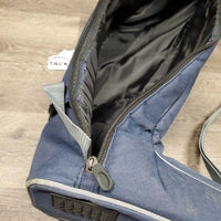Tall Padded Boot Bag, Shoudler Strap *xc, clean, mnr edge rubs & dust, older