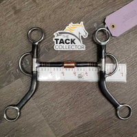 LS Western Lever Mullen Mouth Bit, Copper Roller *xc, clean, mnr rust & scuffs
