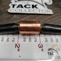 LS Western Lever Mullen Mouth Bit, Copper Roller *xc, clean, mnr rust & scuffs
